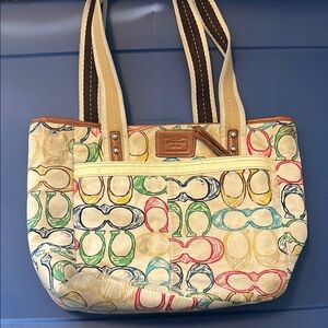 Colorful Patterned Tote Bag